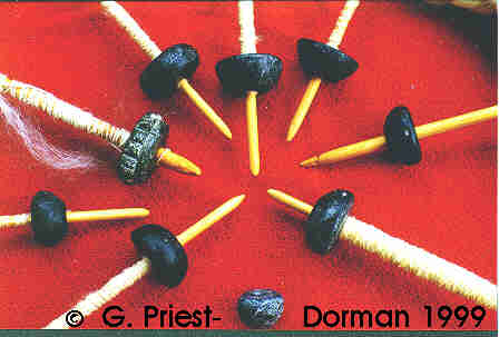 soapstone drop spindles